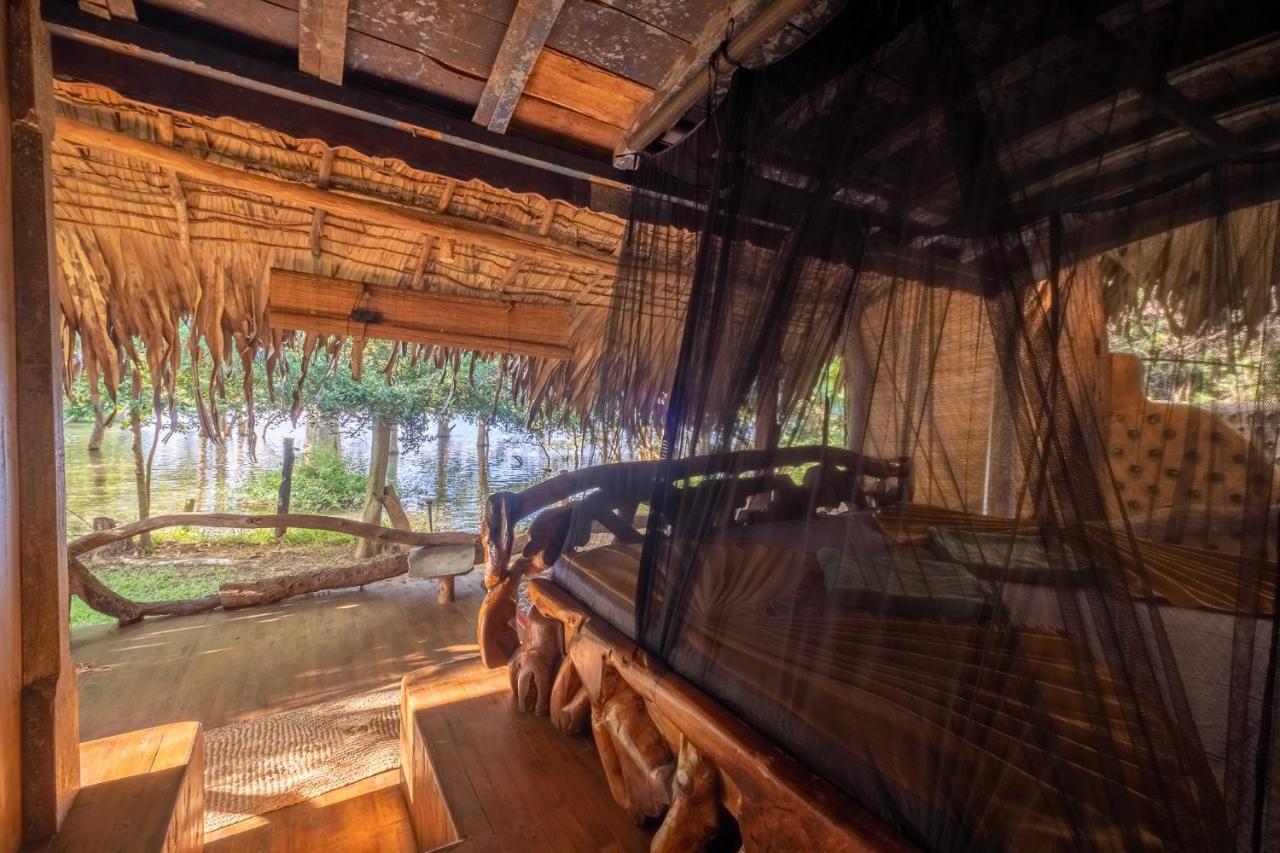 Вилла Banyan Camp Hambegamuwa Экстерьер фото