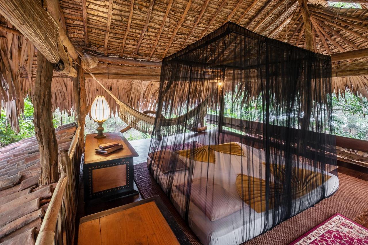 Вилла Banyan Camp Hambegamuwa Экстерьер фото