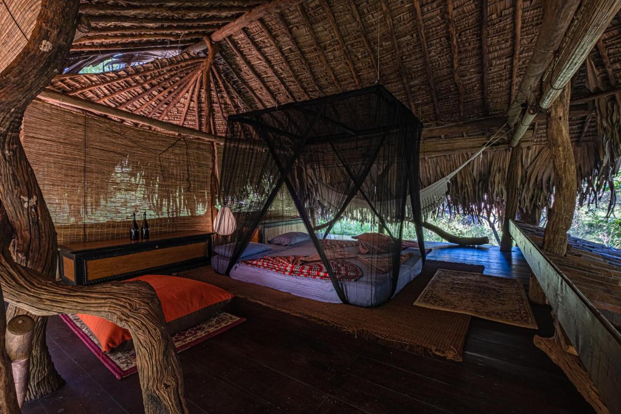Вилла Banyan Camp Hambegamuwa Экстерьер фото